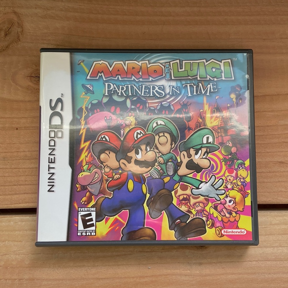 Mario and Luigi Partners in Time DS in Box